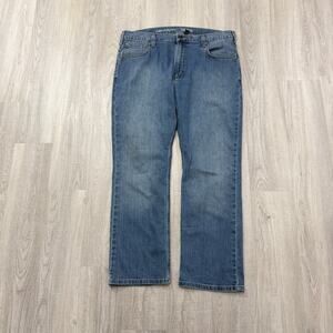 Carhartt Rugged Flex Jeans Men's 38x30 Blue Denim Workwear Work Stretch Outdoors